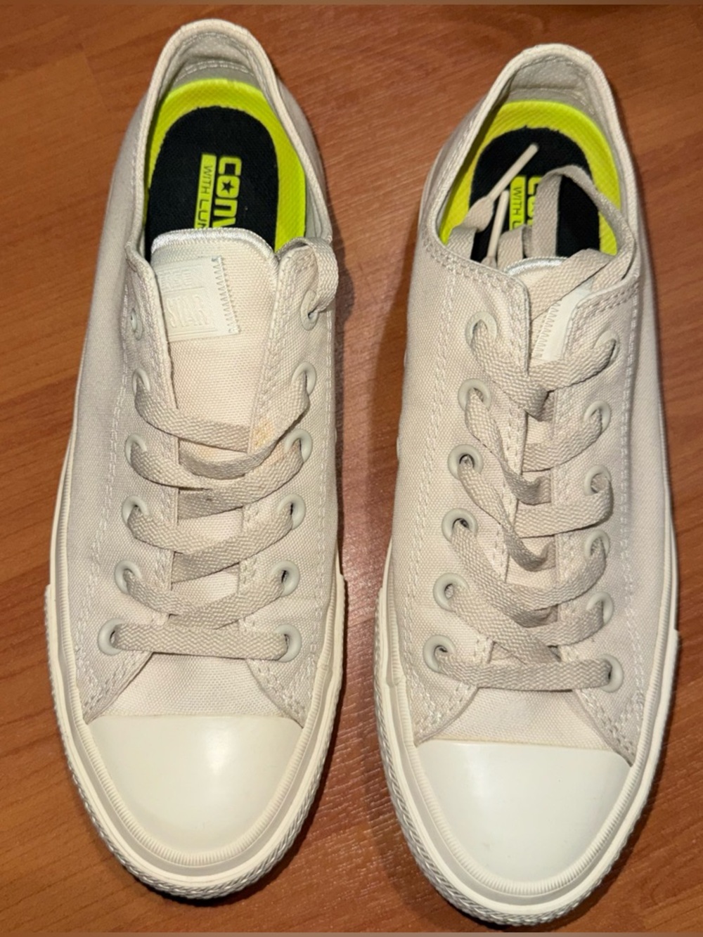 Converse Natural White Canvas Low Tops